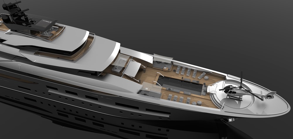 Zuccon superyacht 94M TETI